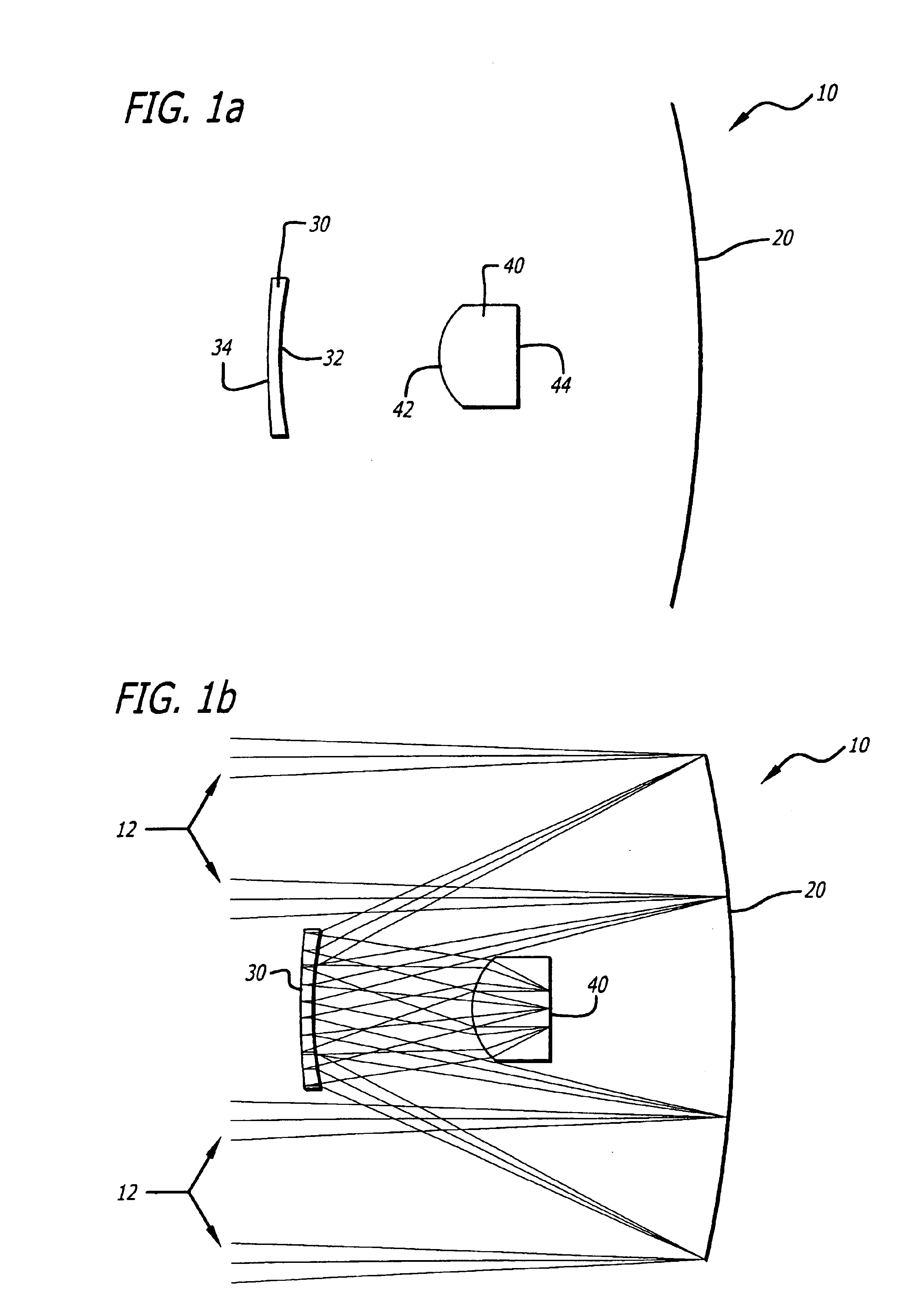 Optical system for simultaneous imaging of LWIR and millimeter wave radiation