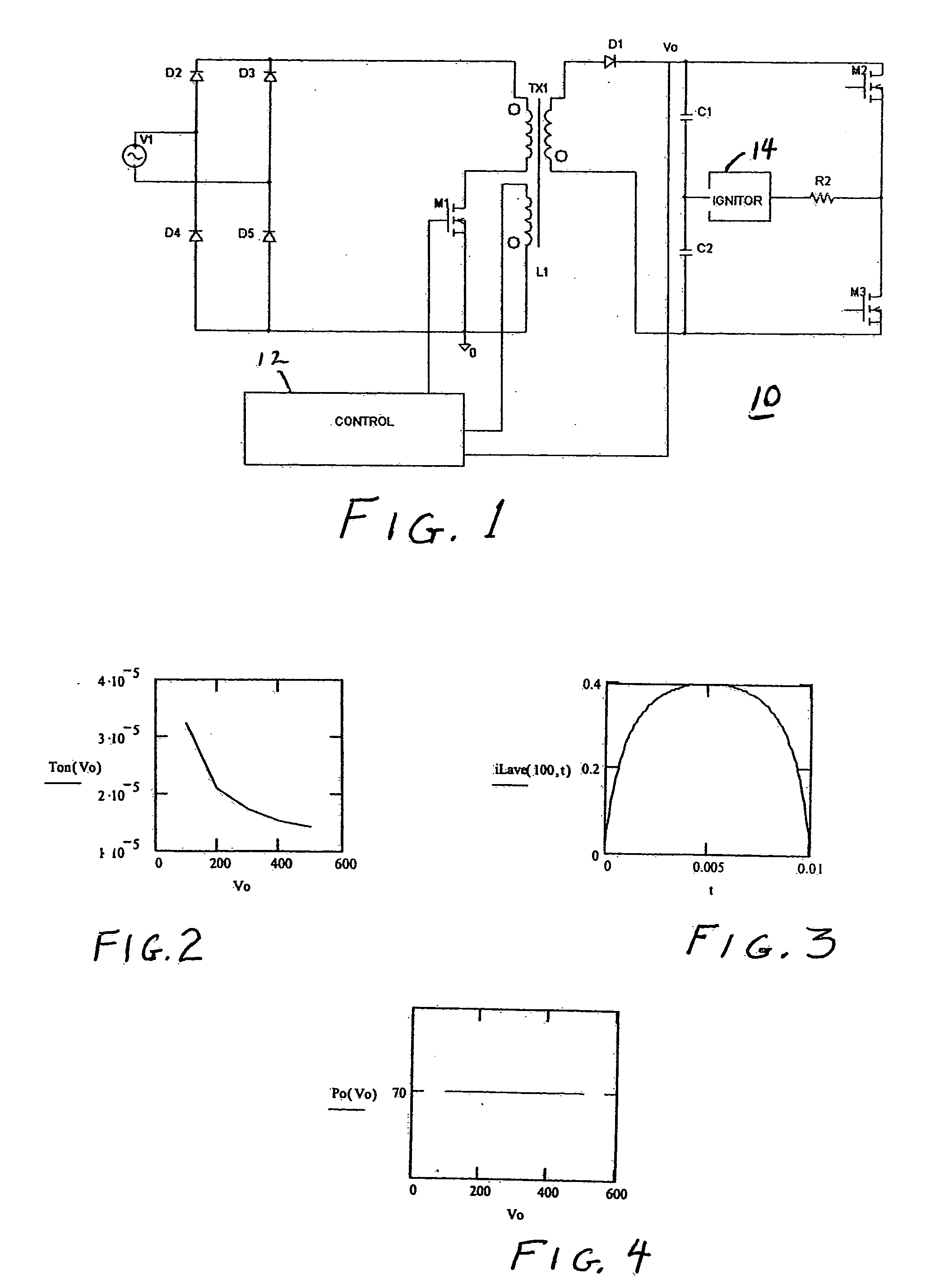 Simplified topology for HID lamps