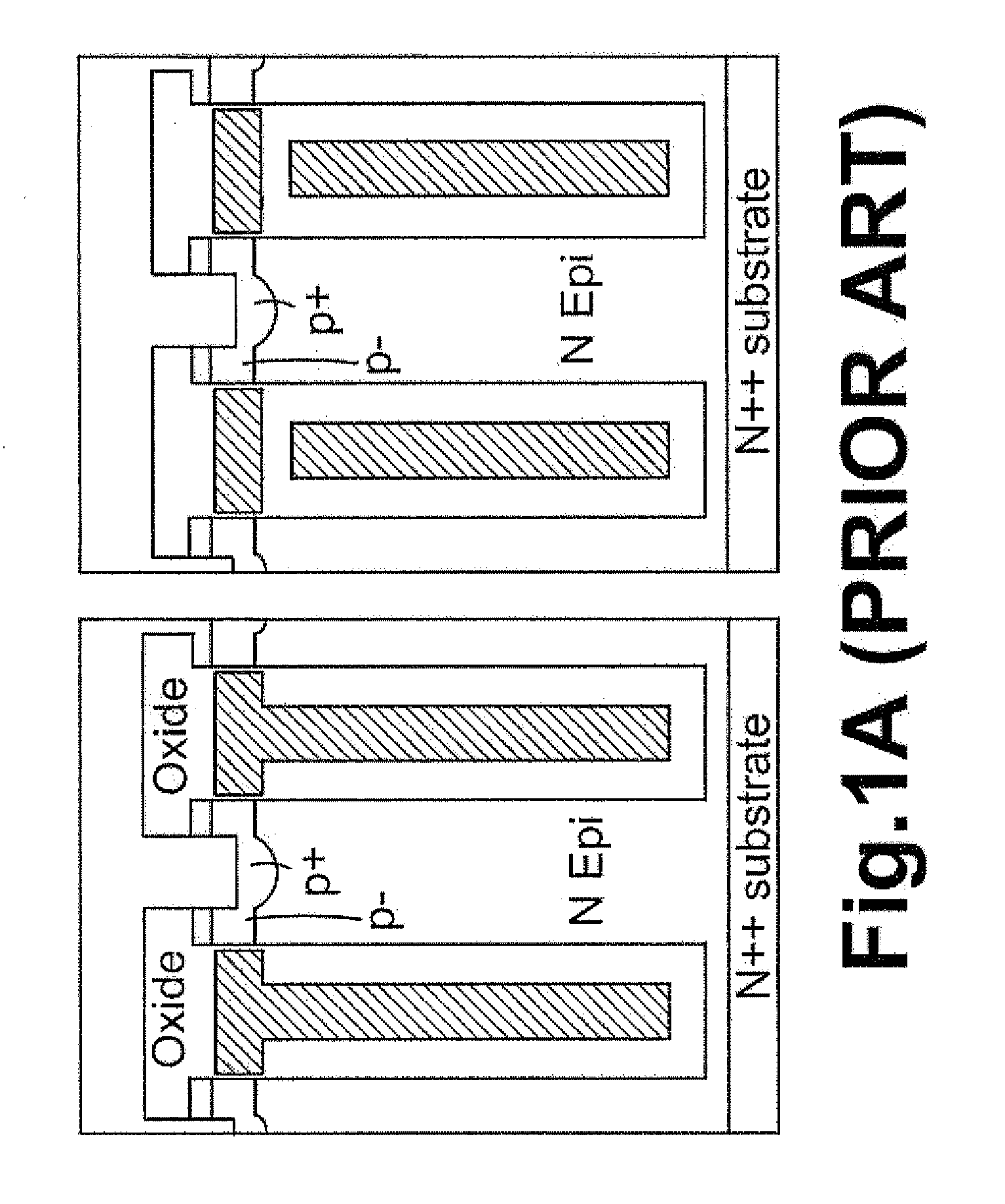 Super-junction trench mosfet with resurf stepped oxides and split gate electrodes