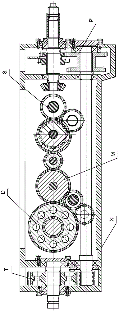 Integrated transmission for tracked vehicle