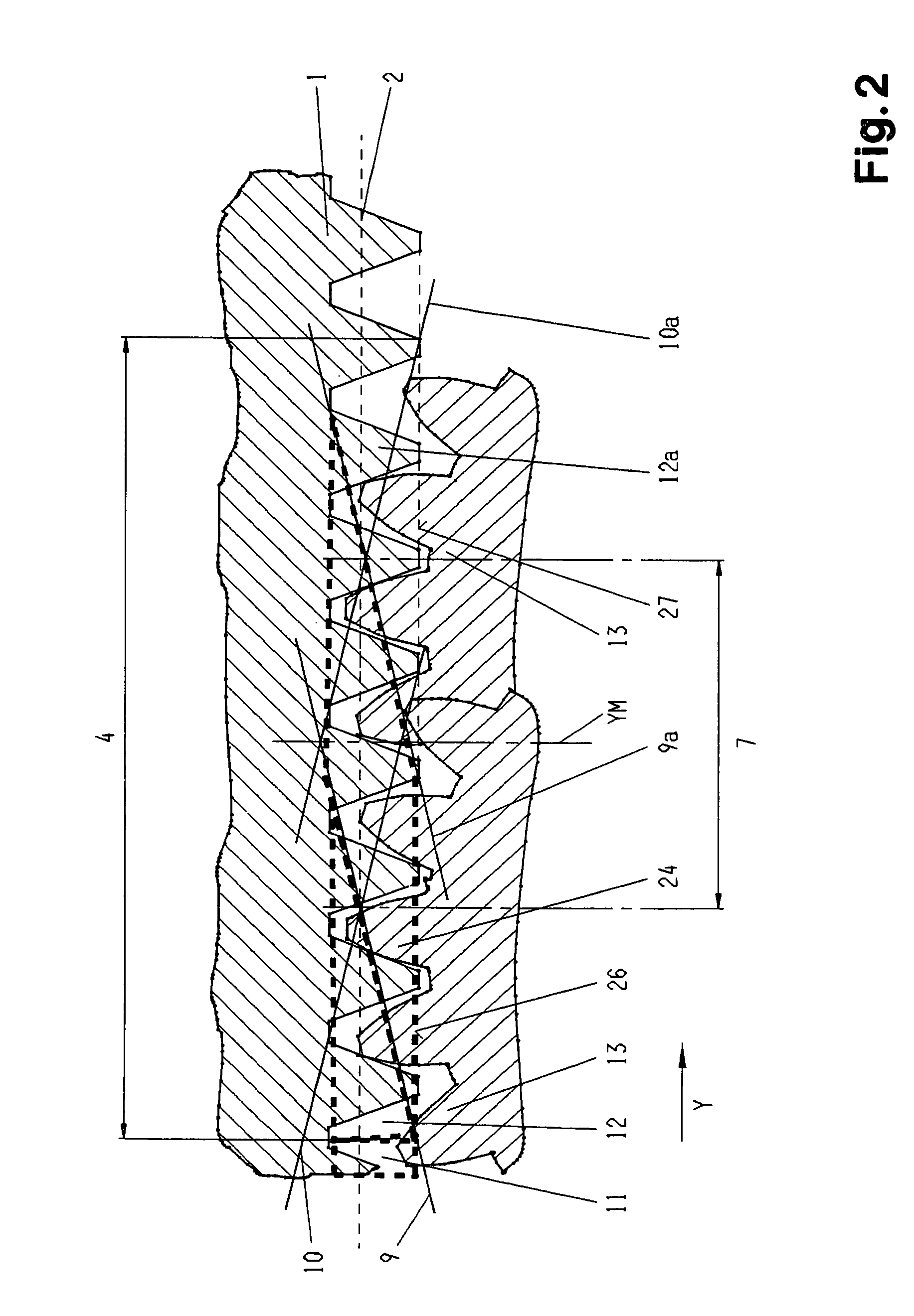 Grinding worm, profiling gear and process for the profiling of the grinding worm