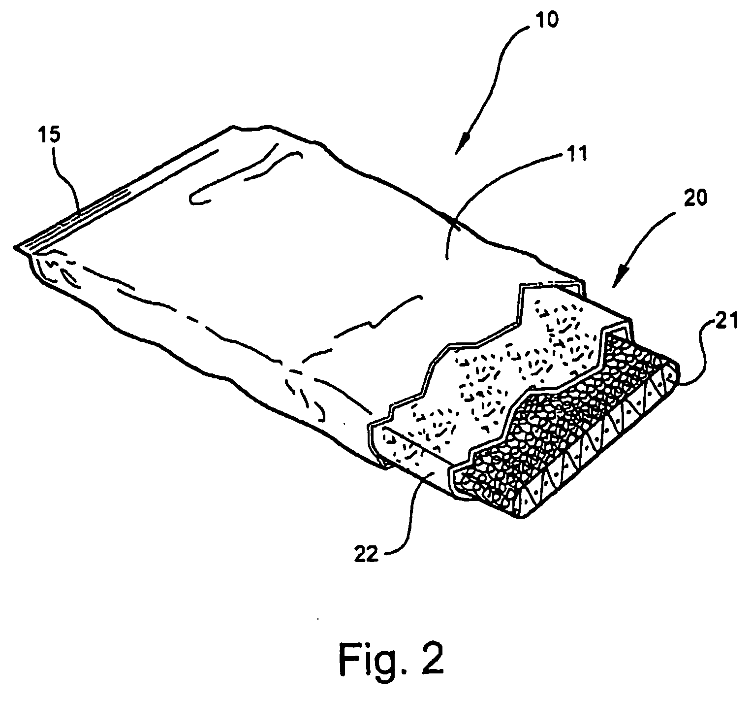 Knitted substrate for use in medical bandaging product bandaging product and method of forming the same