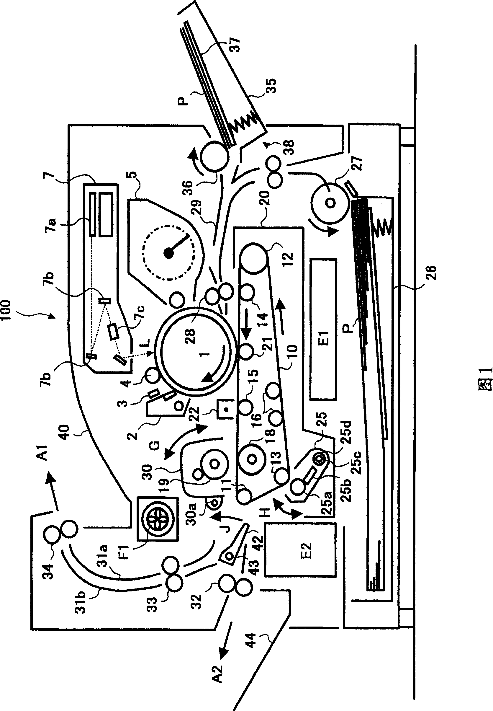 Image forming device and image forming method