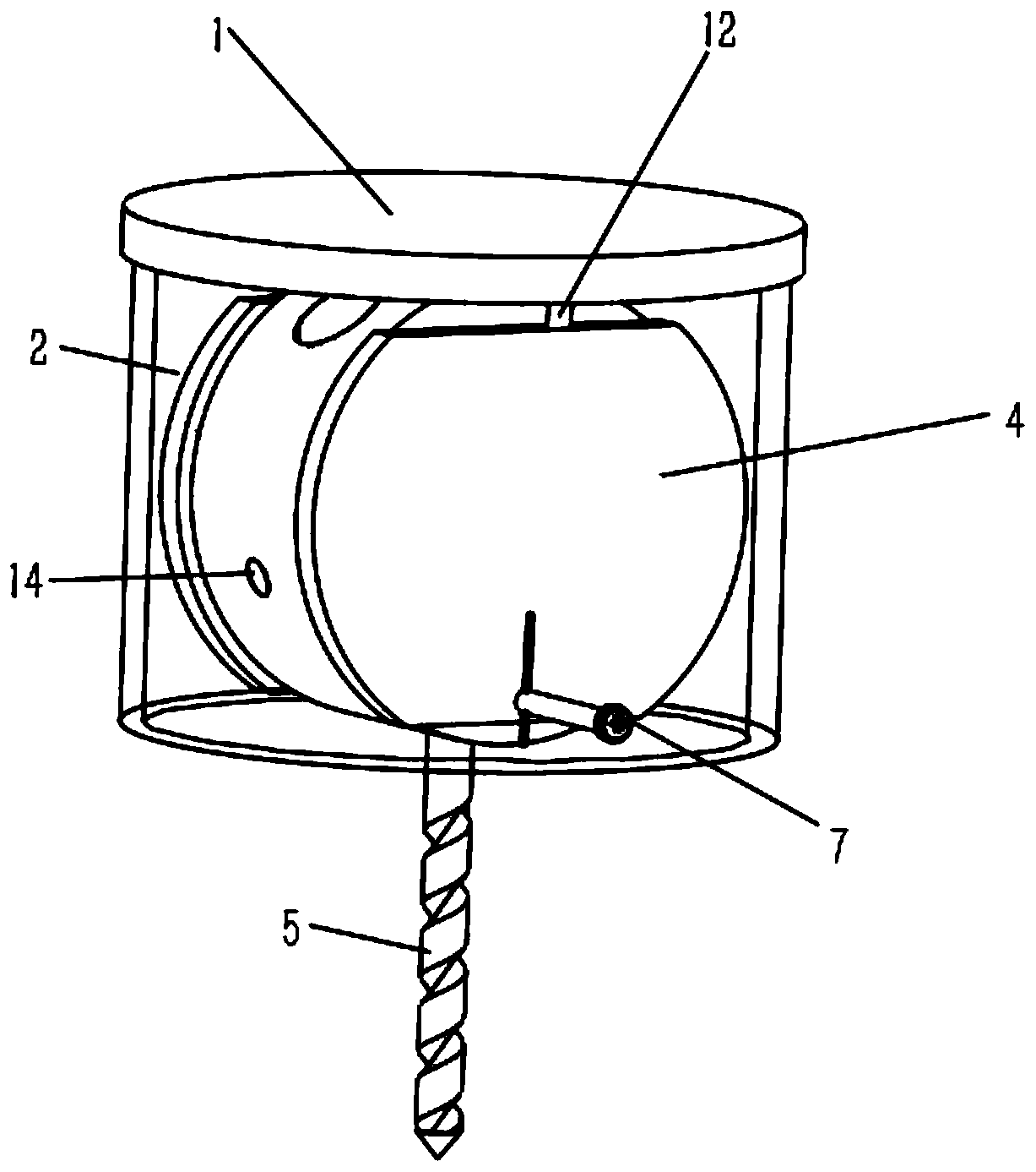 Drill bit seat of drilling machine