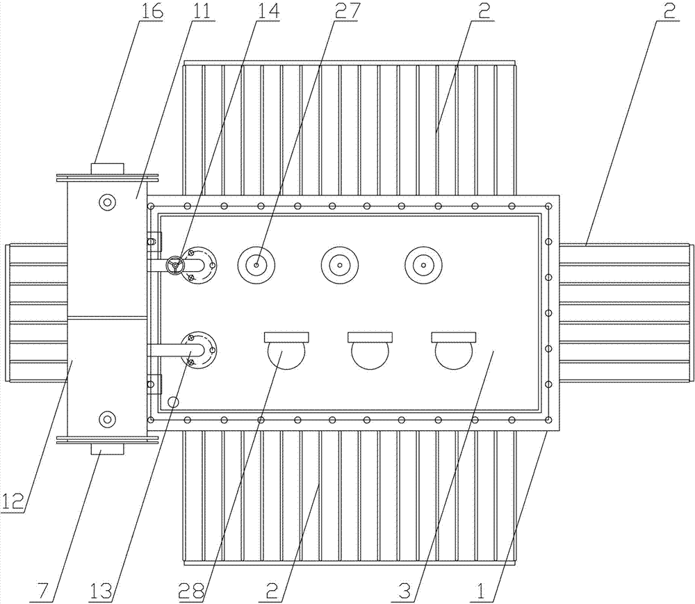 Oil-immersed type high-overload power transformer