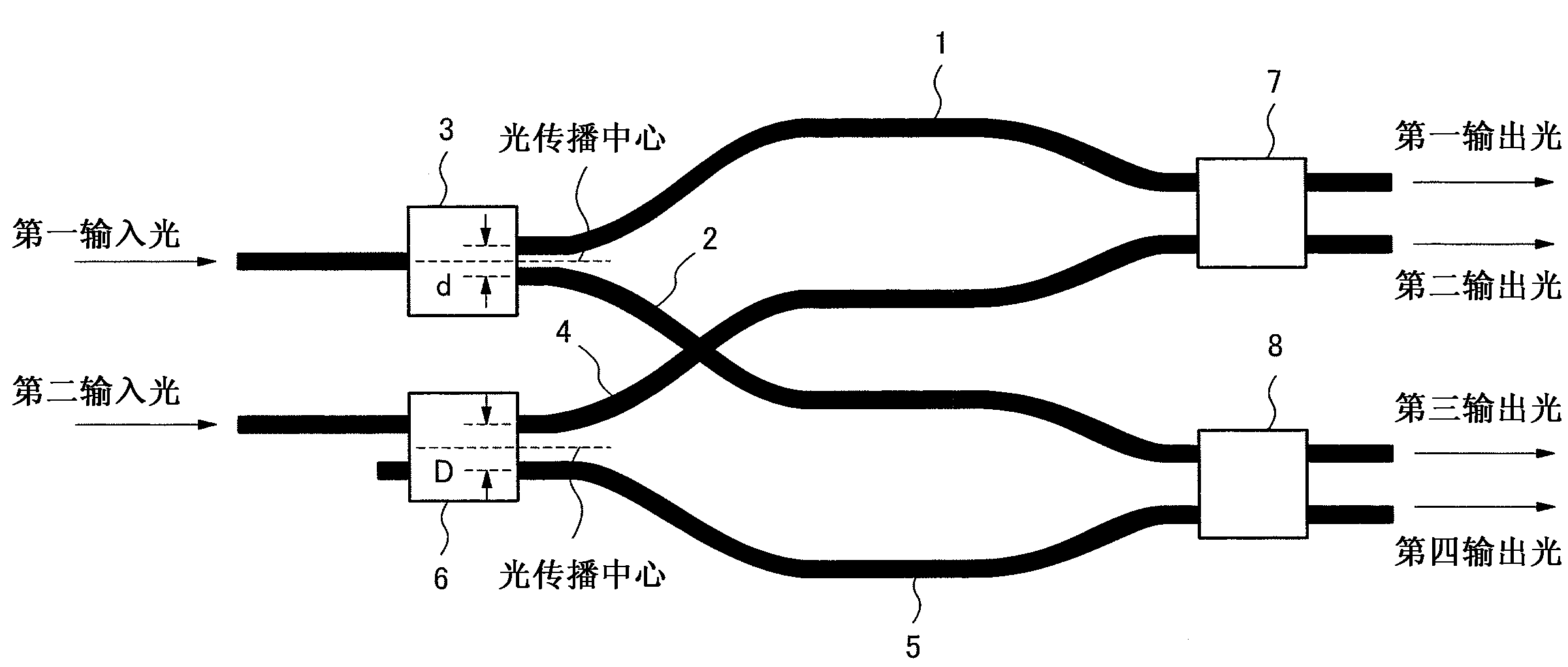 Optical waveguide device, and manufacturing method for optical waveguide device