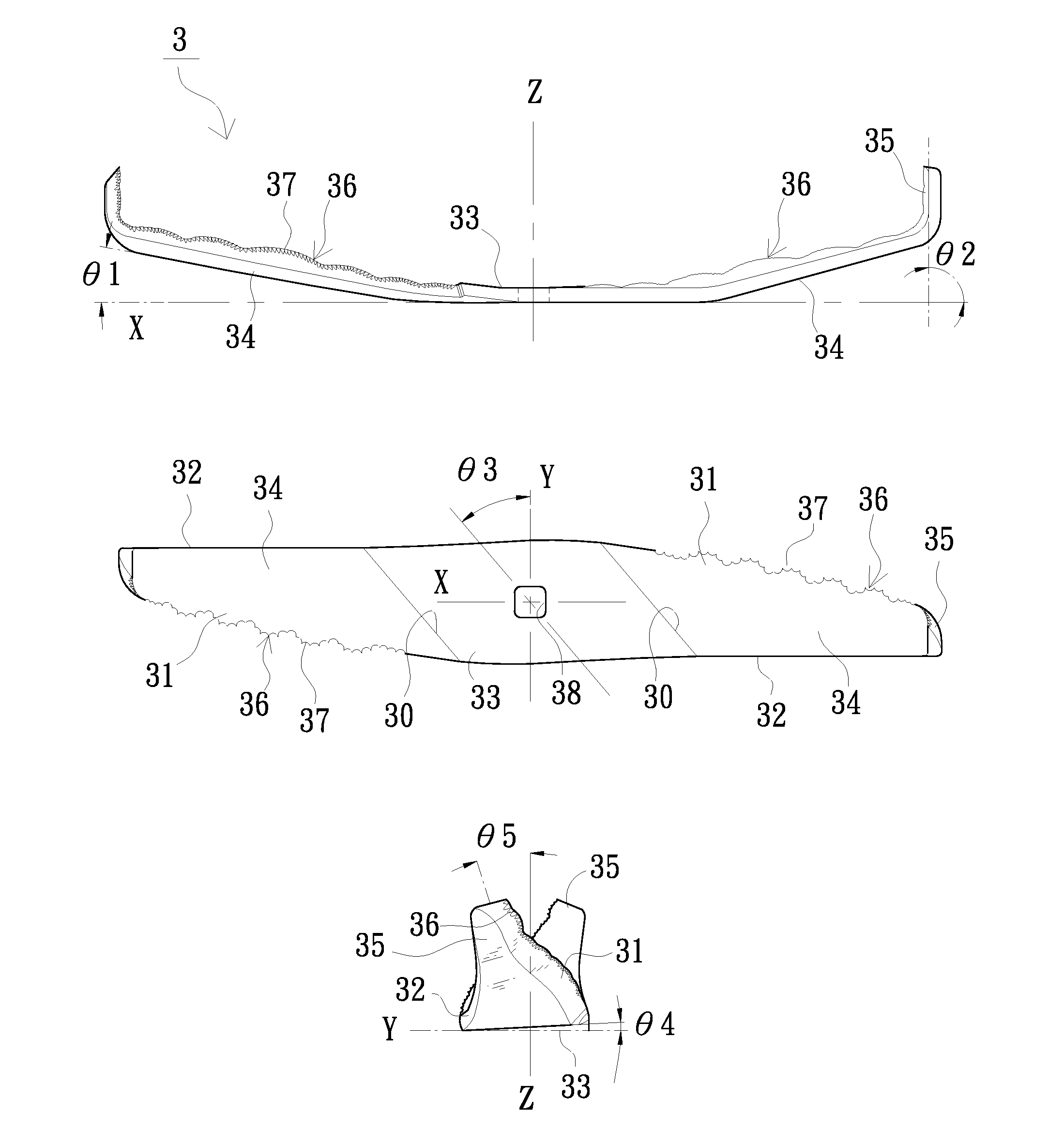 Blade assembly of a blender