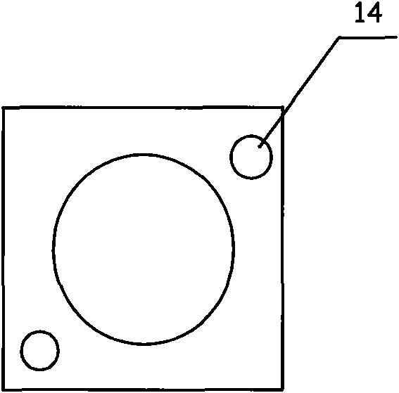 Stacked ring type shear apparatus and method for testing composite liner material by same