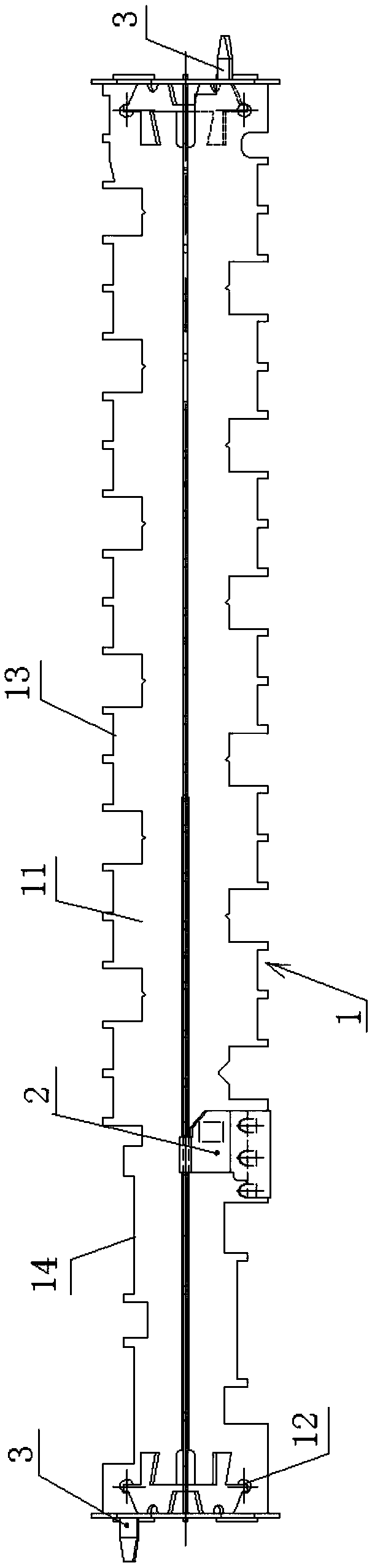 A kind of mica sheet skeleton