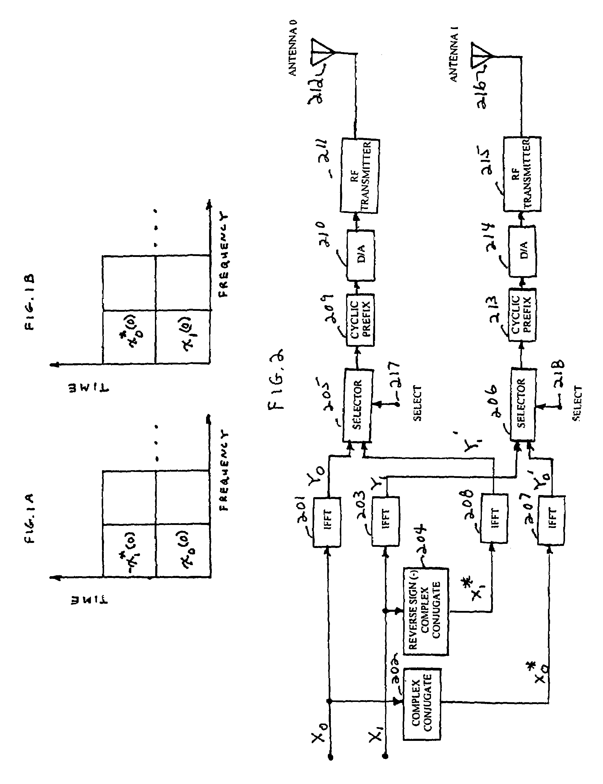 Orthogonal frequency division multiplexing transmit diversity system for frequency-selective fading channels