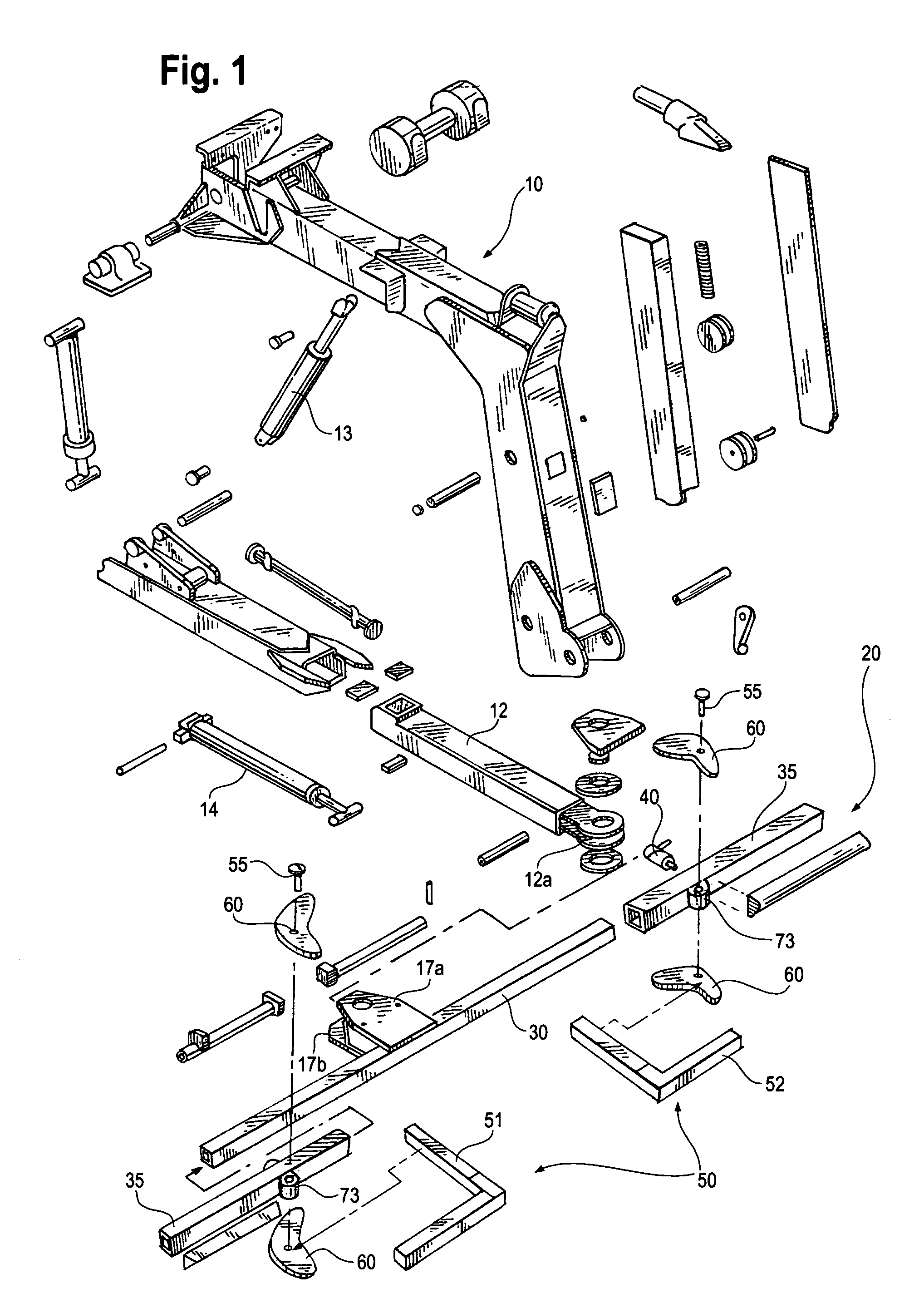 Wheel lift that may be rapidly disassembled and converted