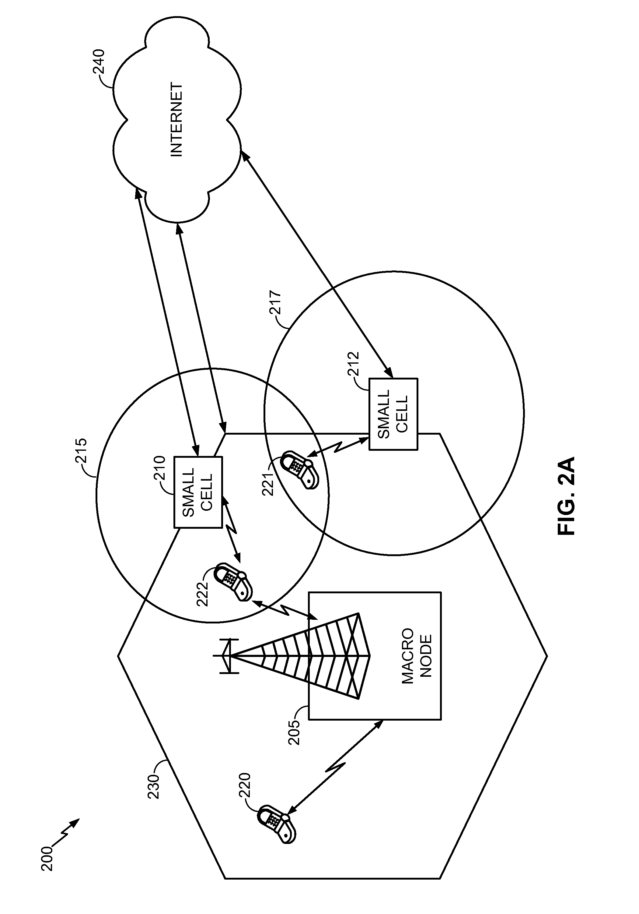 Channel selection to reduce interference to a wireless local area network from a cellular network