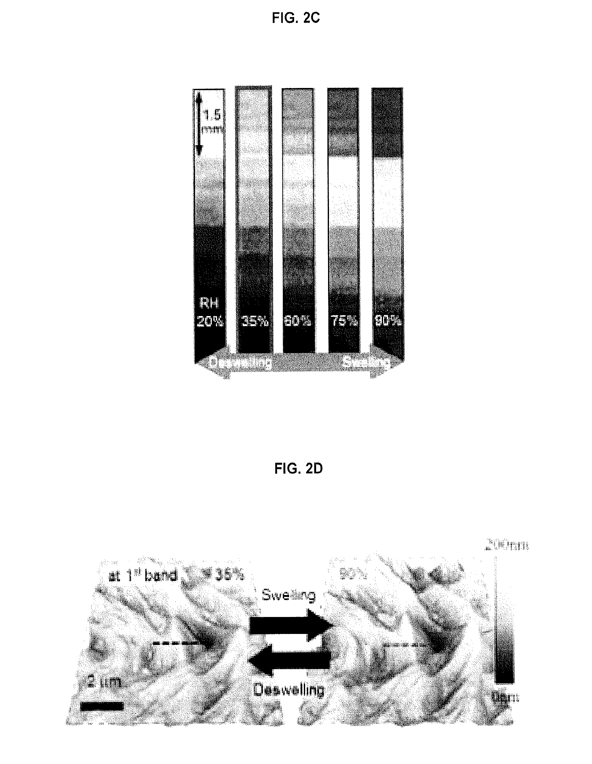 Biomimetic virus-based colorimetric sensors