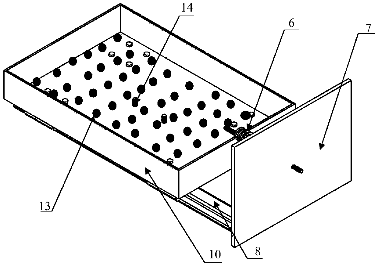 Frequency tester for reciprocating vehicle-mounted pavement crack detection system based on electrorheological fluid