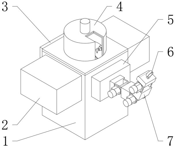 Anti-infection type stem cell safe extraction device