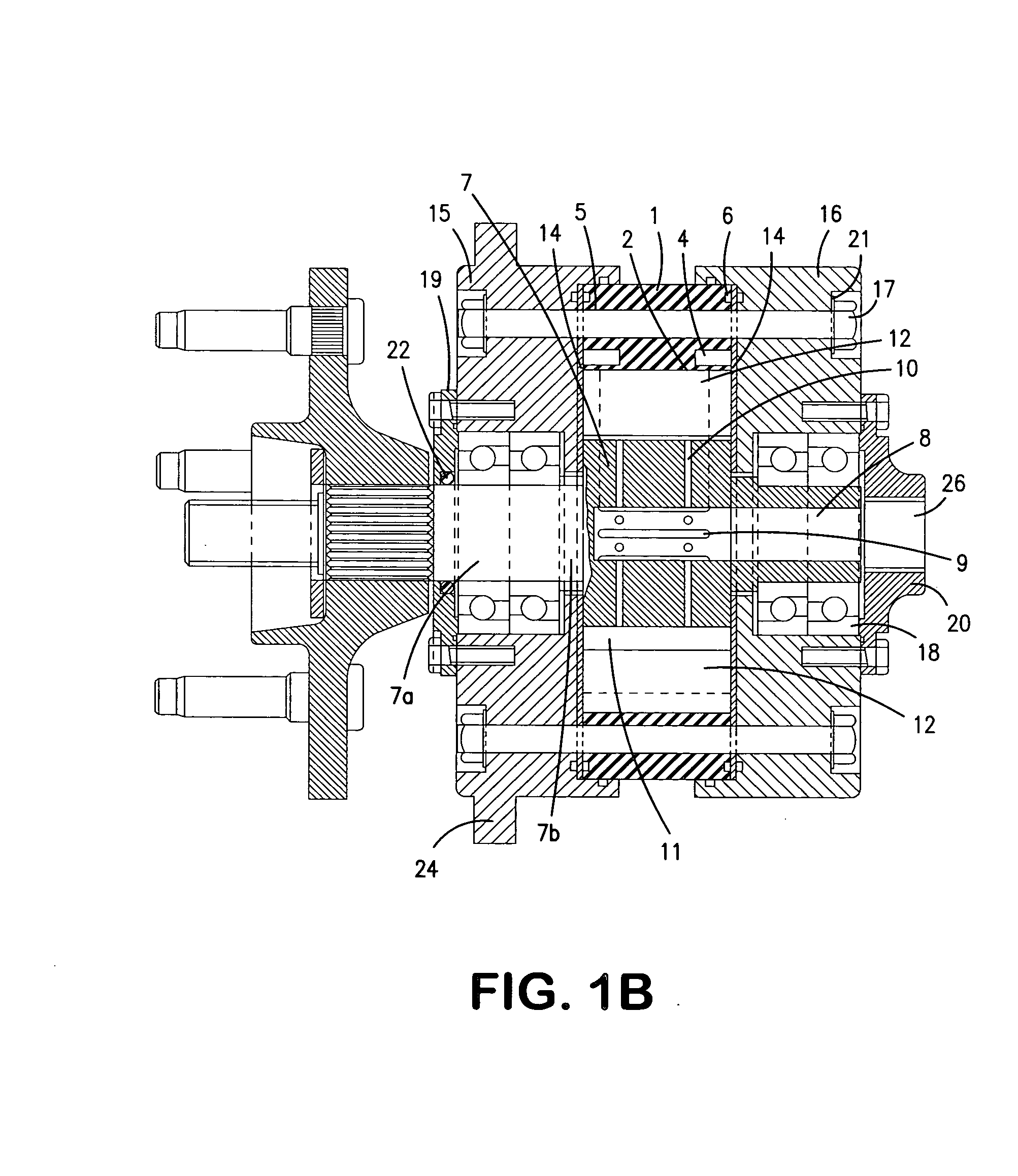 Hydraulic traction system for vehicles