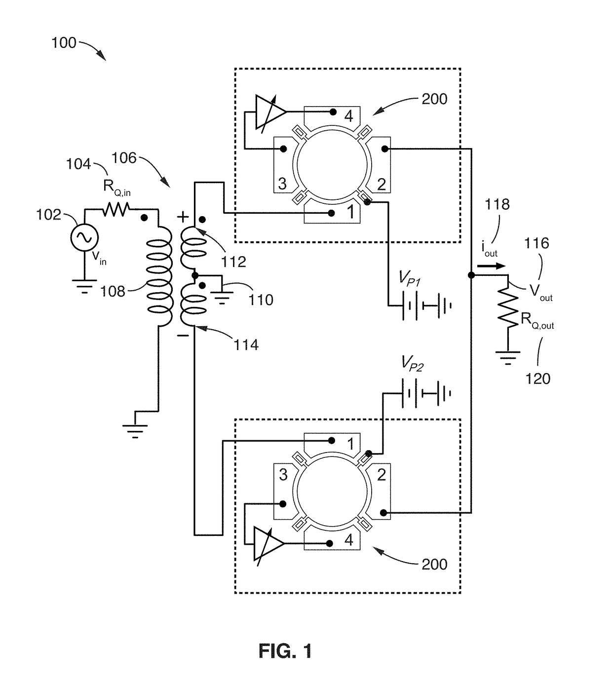 Active resonator system with tunable quality factor, frequency, and impedance