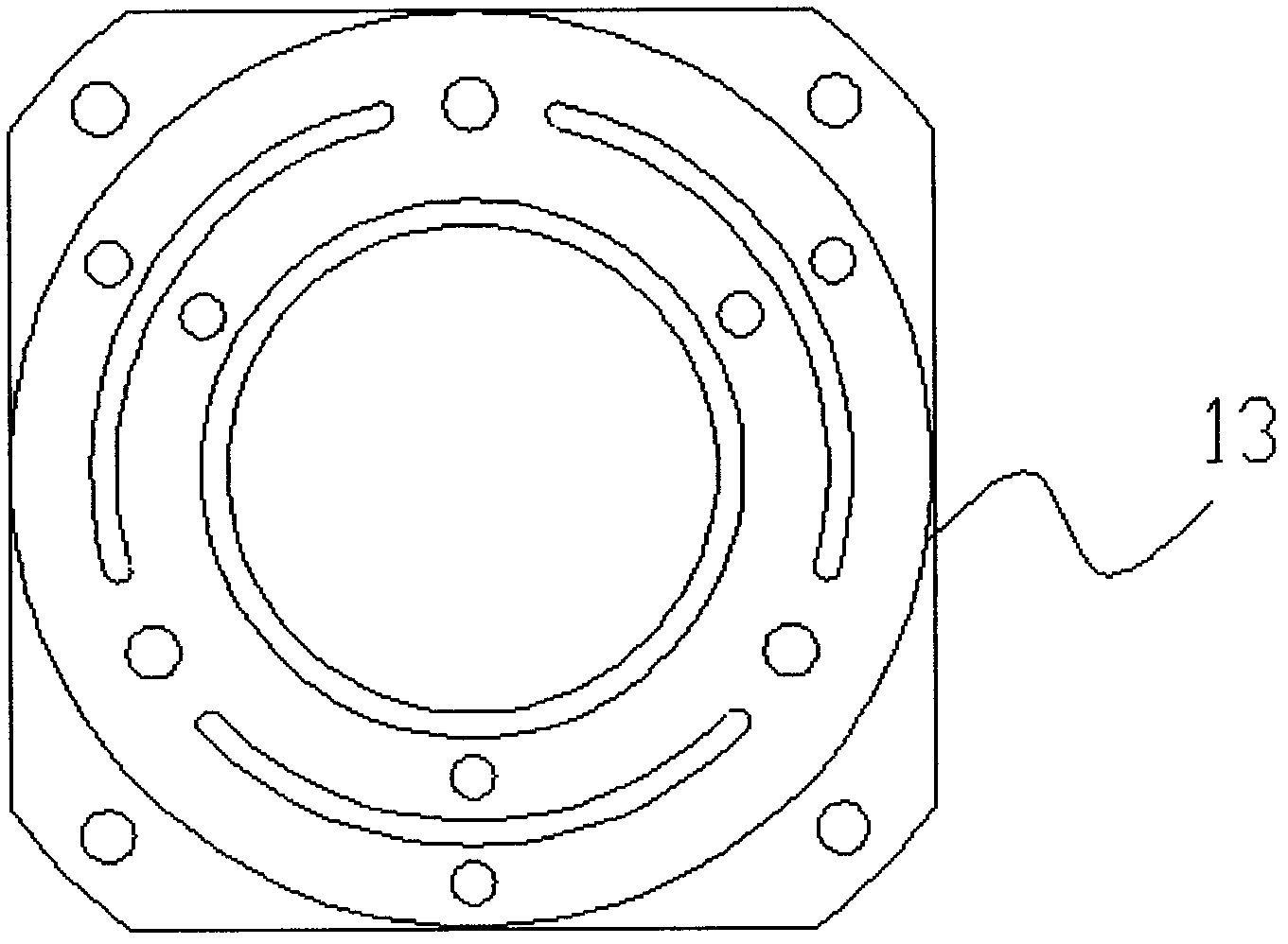 Double-isolating-ring electromagnetic clutch