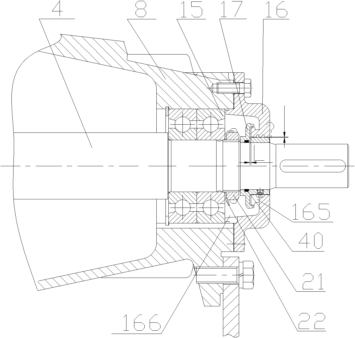 Chemical additive mixing pump for nuclear power station