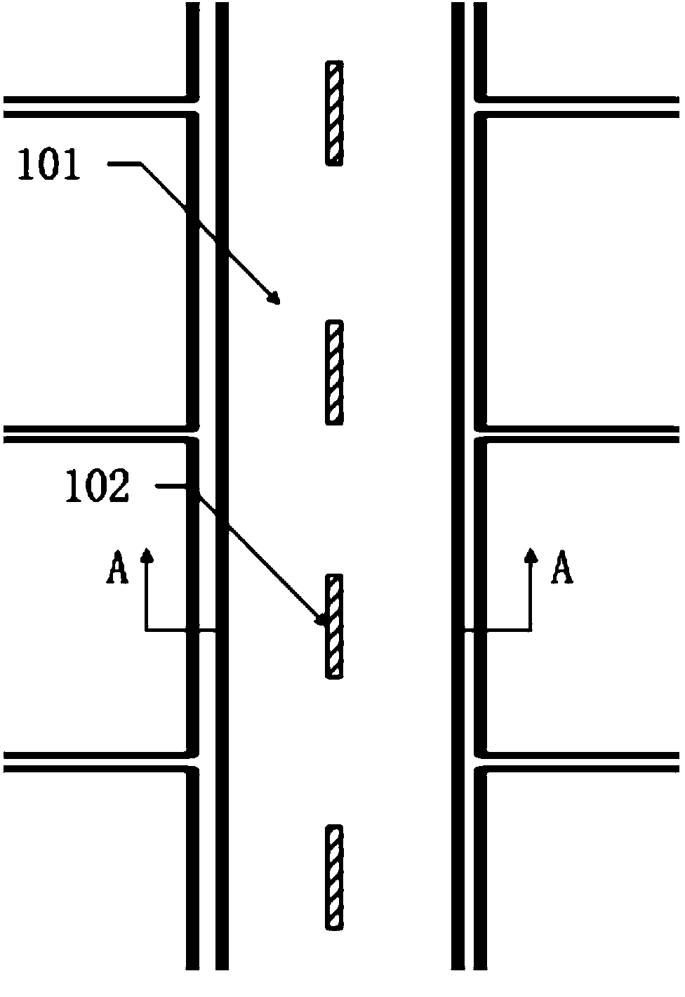 Low-impedance capacitive touch screen and manufacturing method thereof