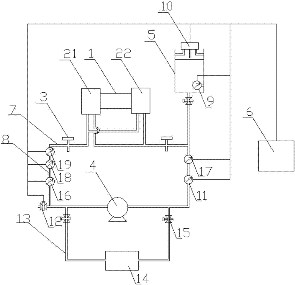 Cold water simulation anti-corrosion system inside high-voltage direct-current converter valve