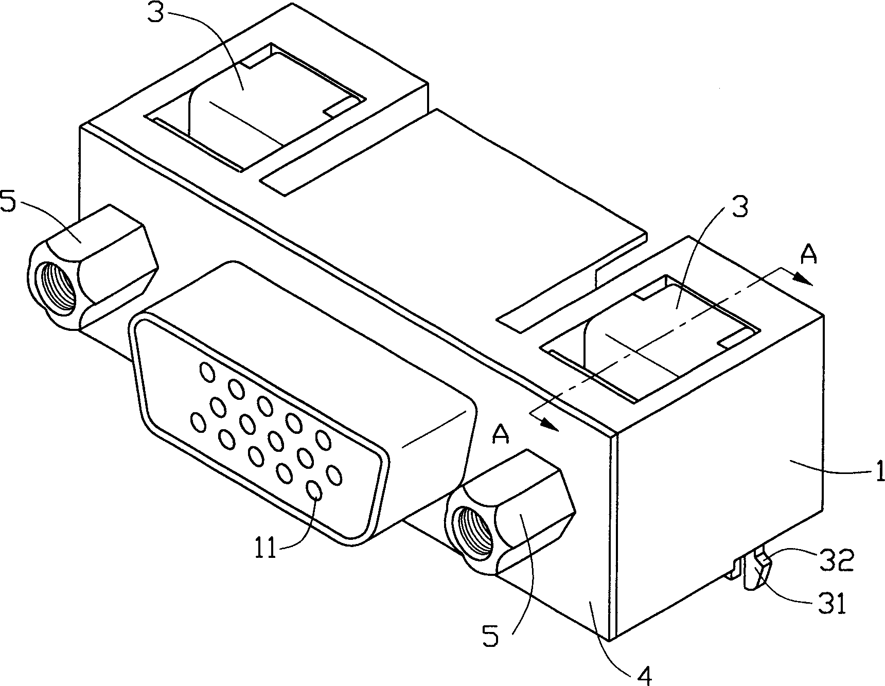 Electric connector and its locking device