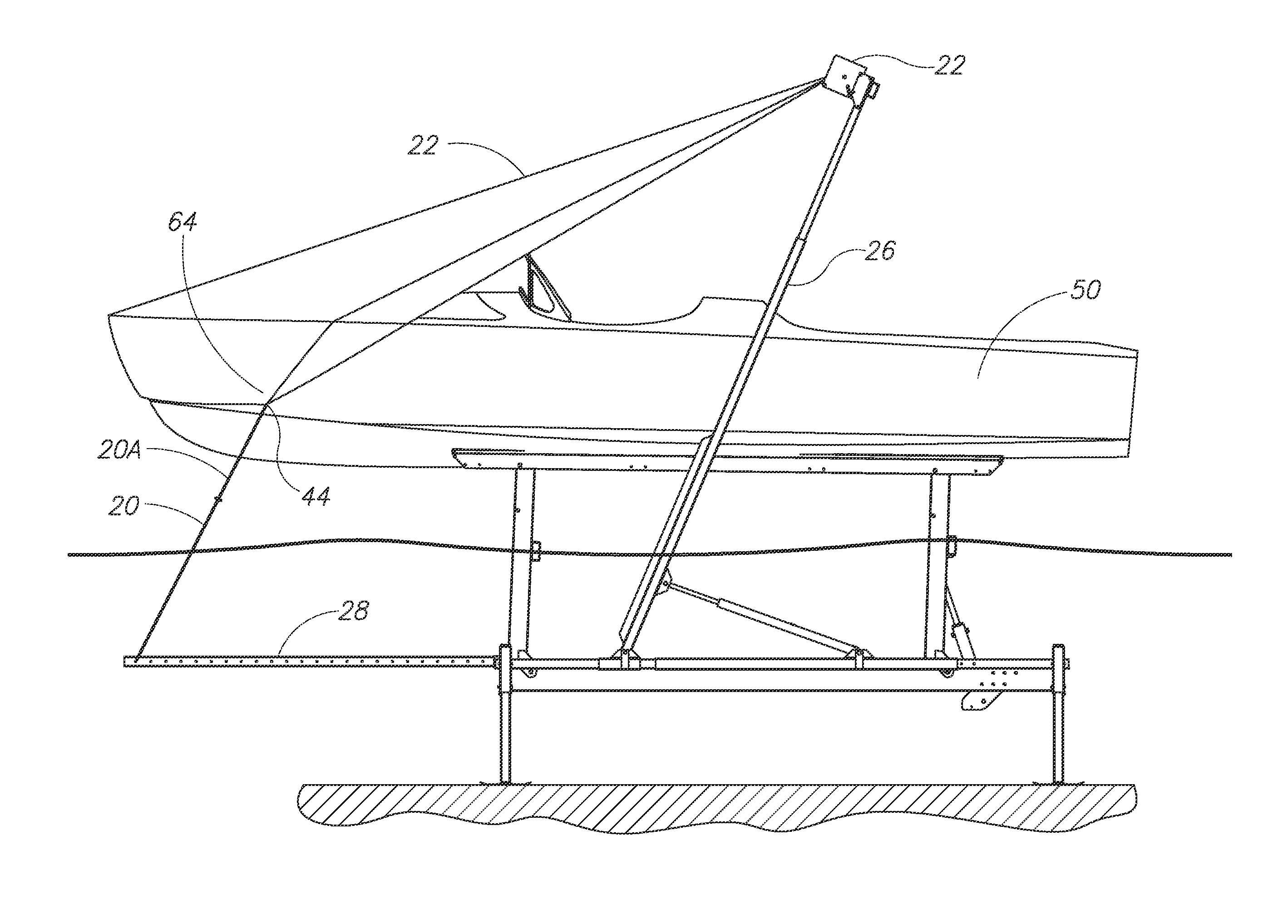 Watercraft lift and automatic watercraft cover