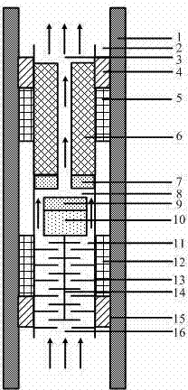 Self-heating natural gas hydrate preventing device