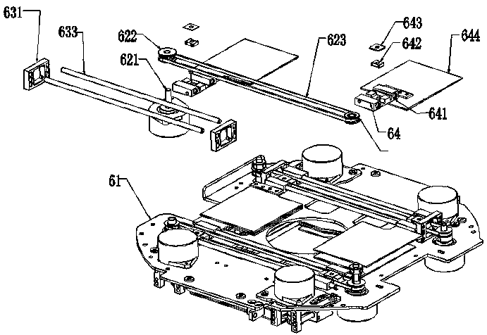 A multi-layer cmy color mixing system and optical path system