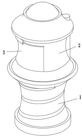 Defective fluff neatening device for textiles and neatening detection process thereof