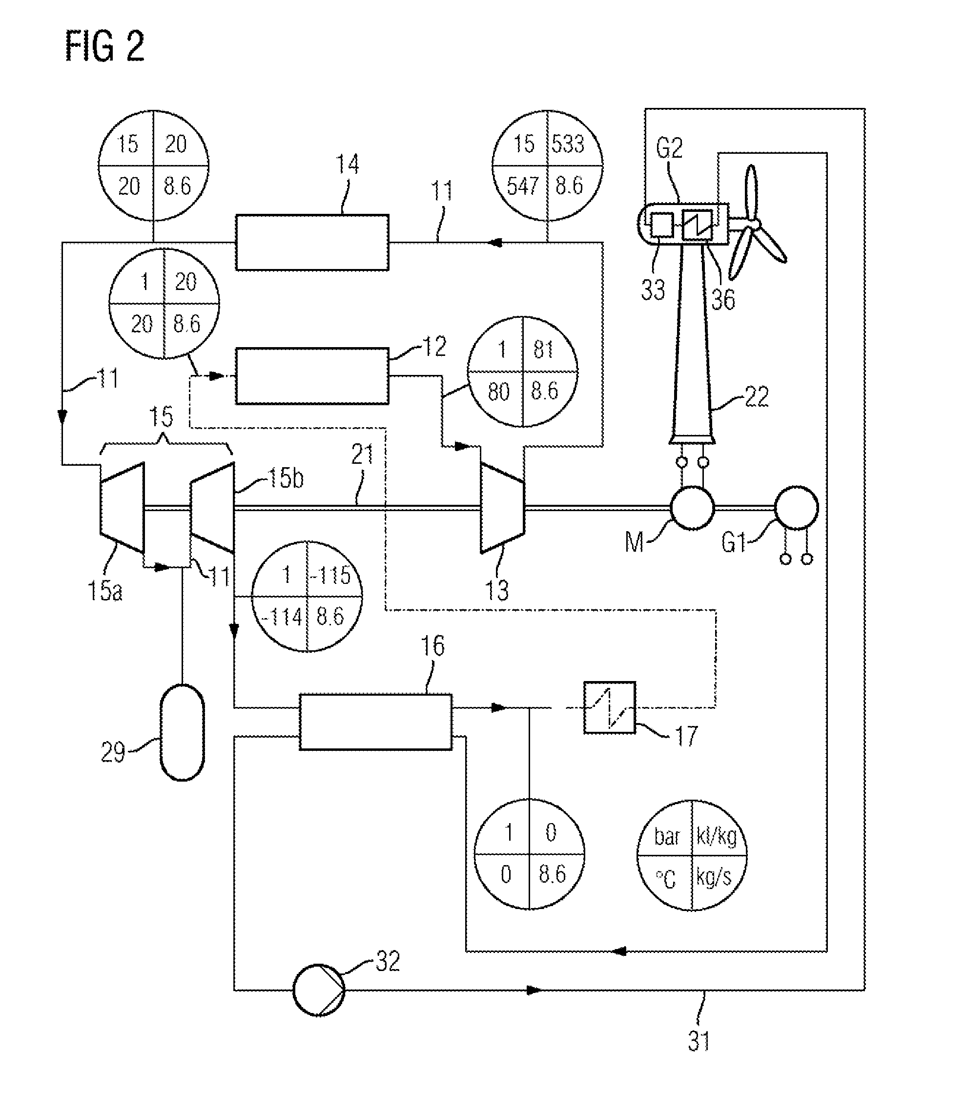 System for storing and outputting thermal energy and method for operating said system