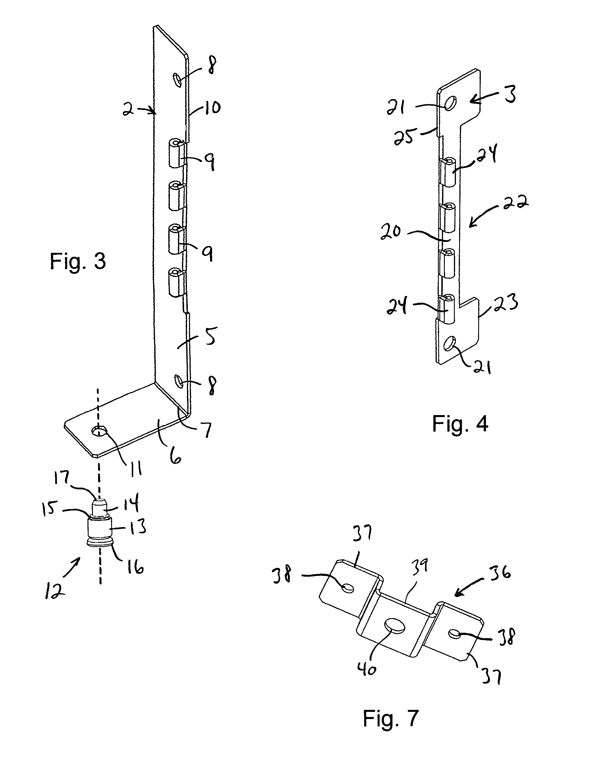 Space-saving mounting fixture for use with an equipment rack