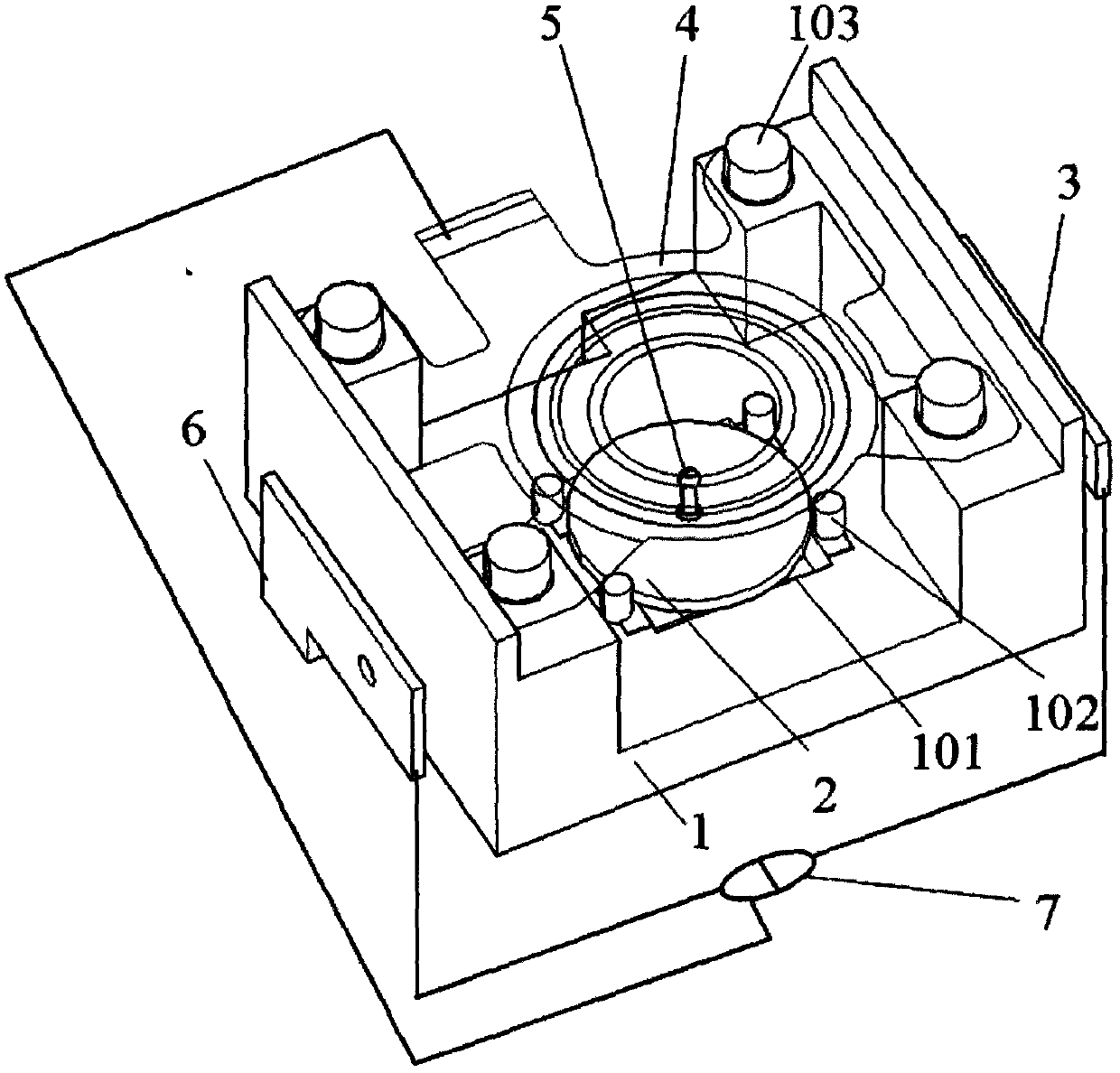 Method and device for generating nanometer water ions without adding water