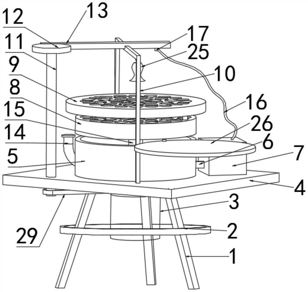 Environment-friendly garden seedling raising device