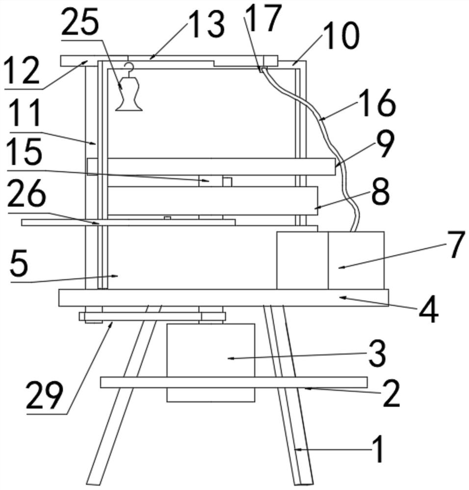 Environment-friendly garden seedling raising device