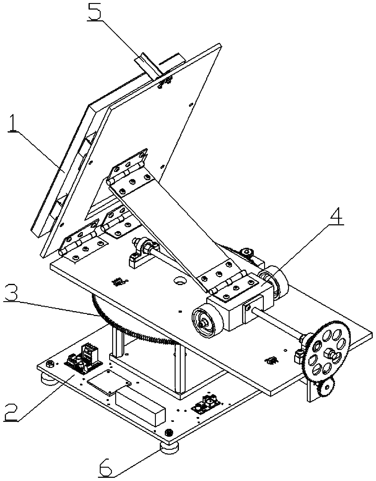 Photovoltaic power generation sun tracking device