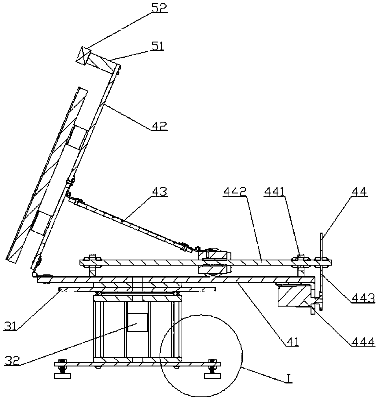 Photovoltaic power generation sun tracking device