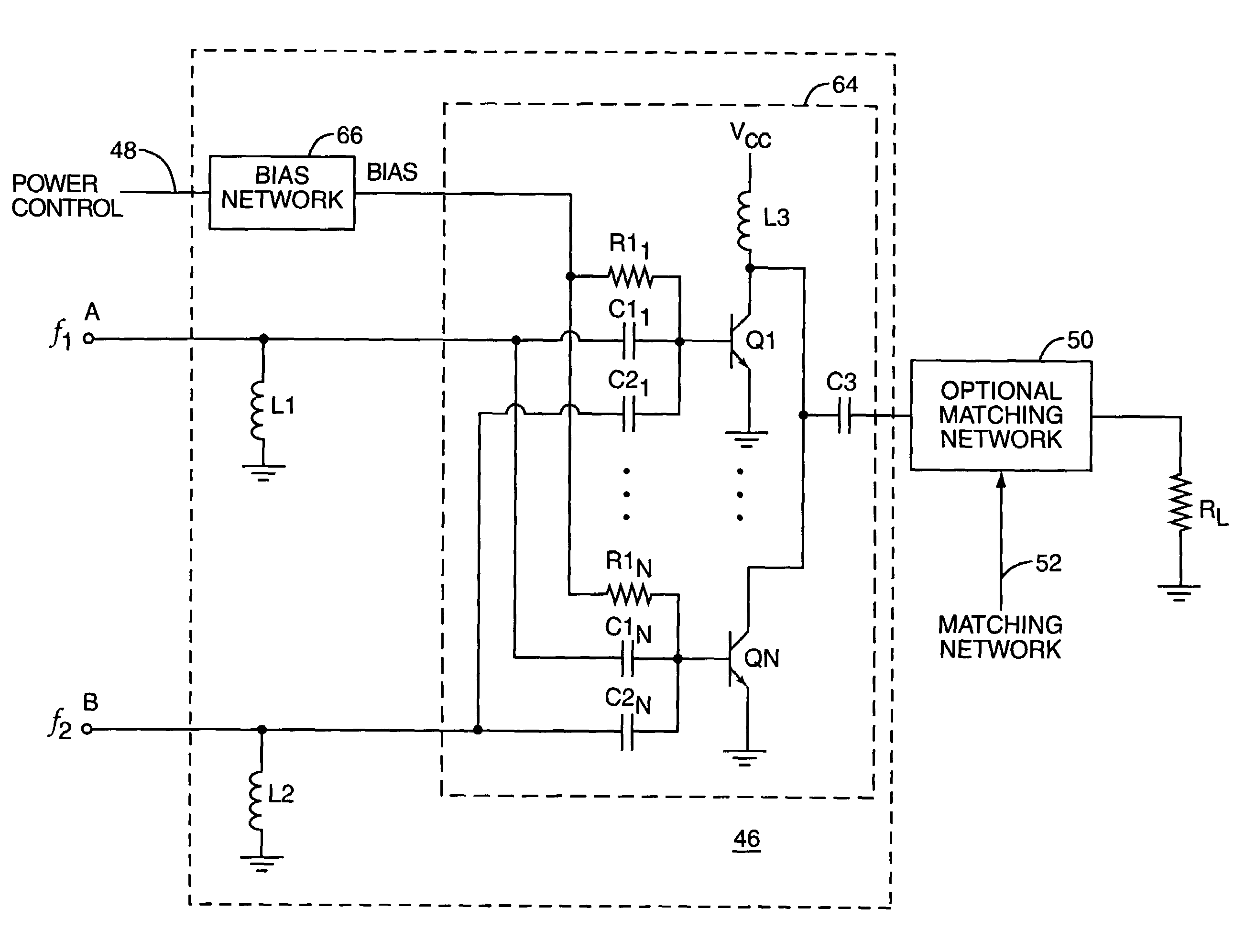 Multi-mode/multi-band power amplifier