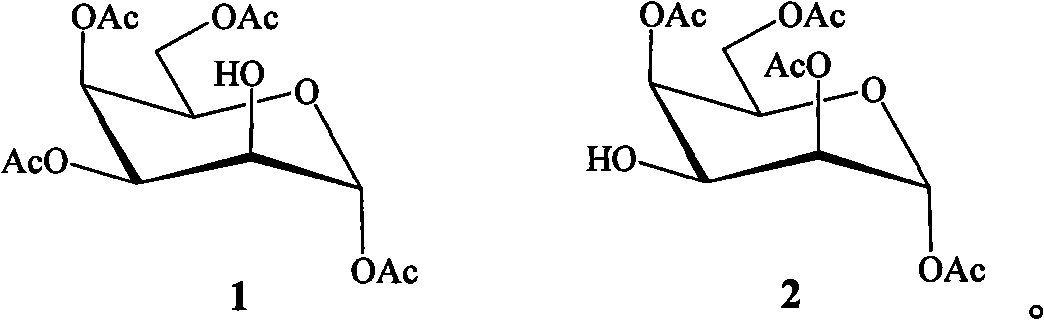 Tetraacetyl talose compound and preparation method thereof