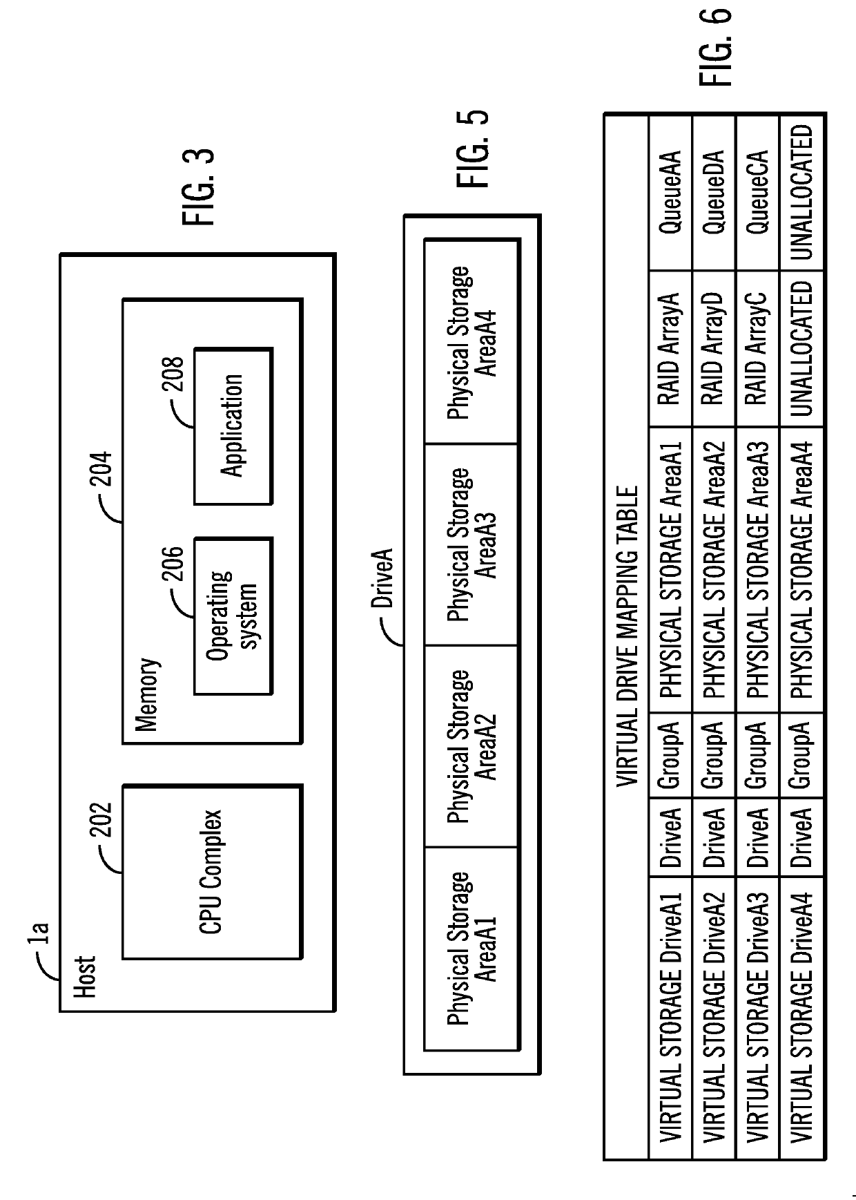 Virtual storage drive management in a data storage system