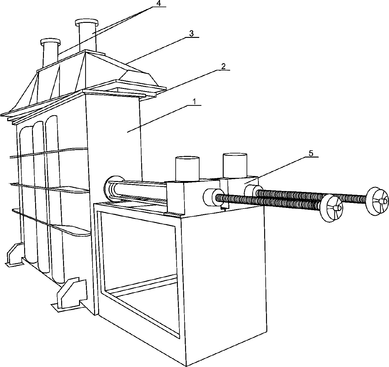 Model test system for mechanical properties of unsaturated soil