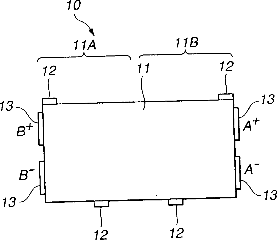 Ultrasonic linear motor