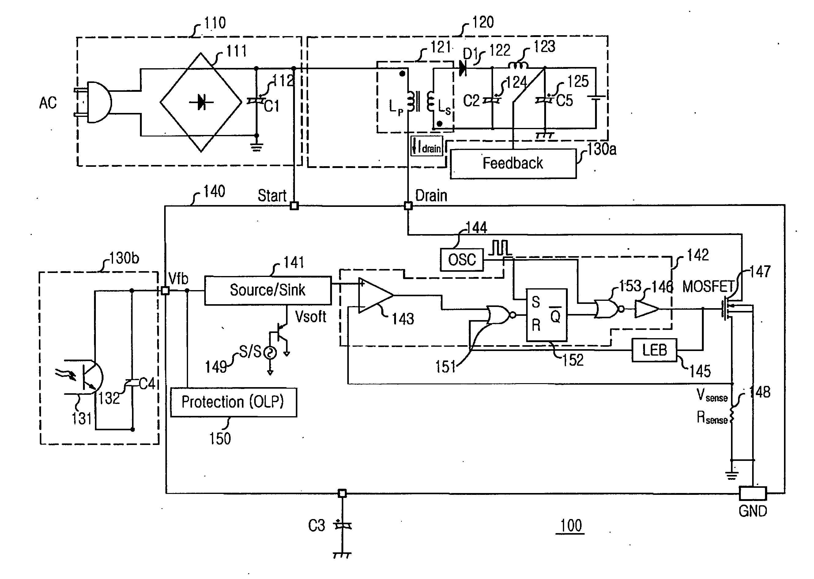 Current controlled switching mode power supply