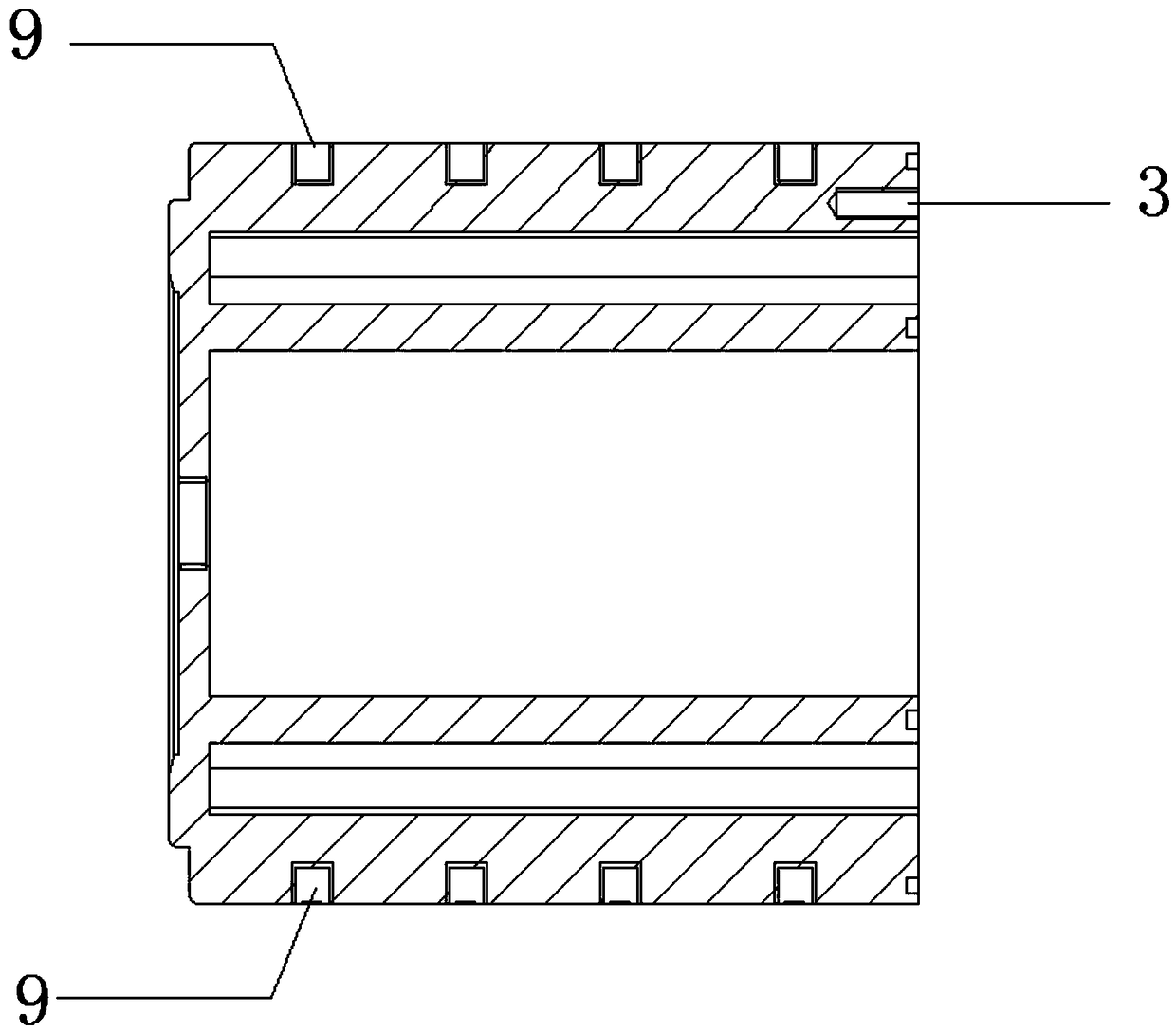 Plateau oxygen dispersion terminal