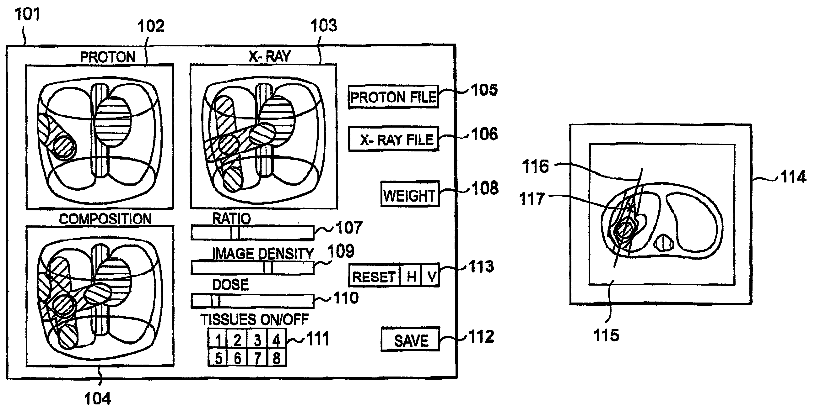 Mixed irradiation evaluation support system