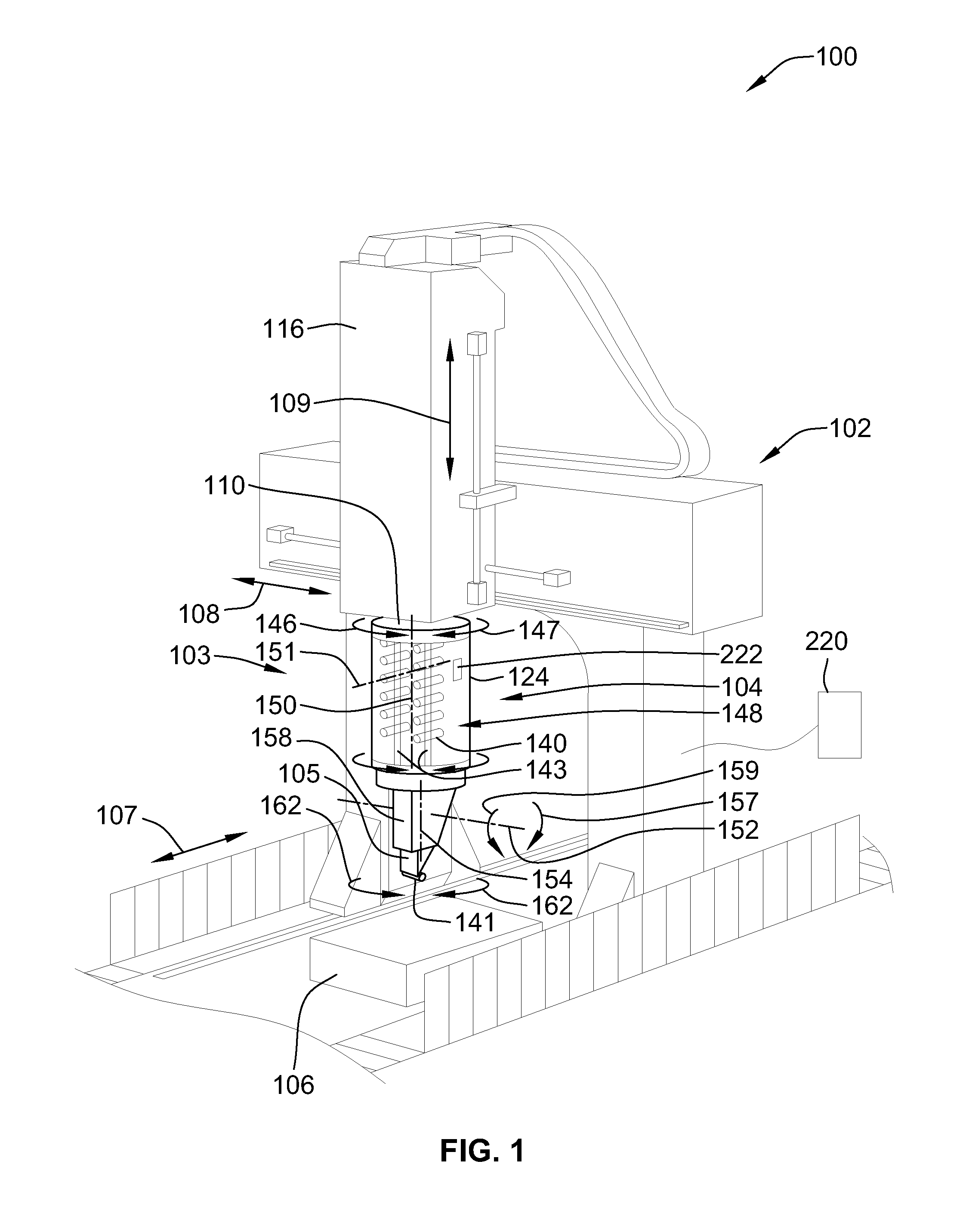 Fiber delivery apparatus and system having a creel and fiber placement head with polar axis of rotation