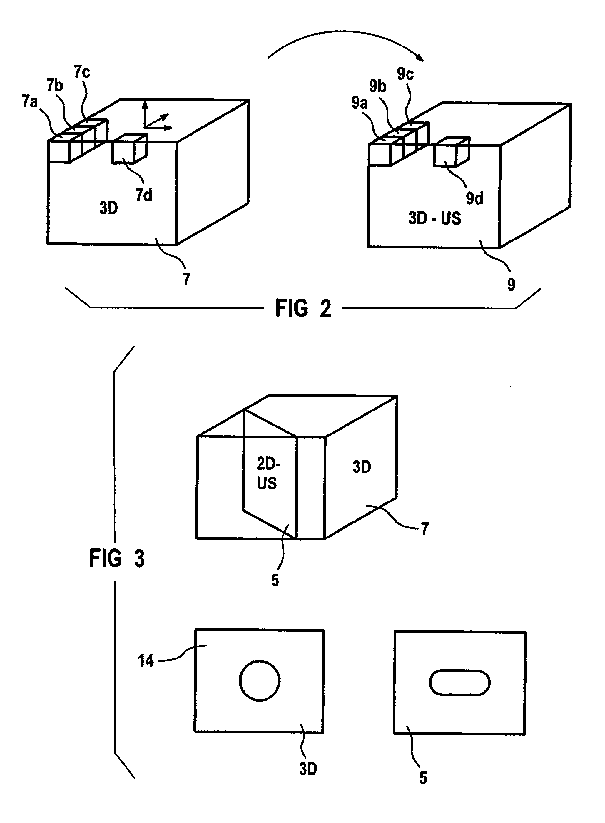 Method and apparatus for the three-dimensional presentation of an examination region of a patient in the form of a 3D reconstruction image