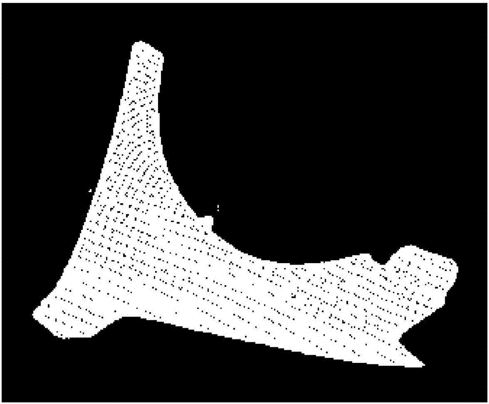 Method for obtaining surface normal vector of automobile workpiece based on point cloud model