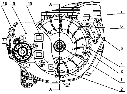 Permanent-magnet motor with integrated functions of igniting, starting and power generating