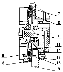 Permanent-magnet motor with integrated functions of igniting, starting and power generating